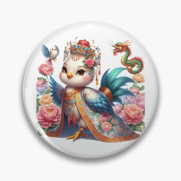 Artikelvorschau, 86 - ChickeM Chicken Chinesische Kaiserin Serie: Chickie Princess entworfen und verkauft von ChickeM.