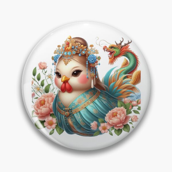 Item preview, 87 - ChickeM Chicken Chinese Royalty Empress Series: Chickie Princess  designed and sold by ChickeM.