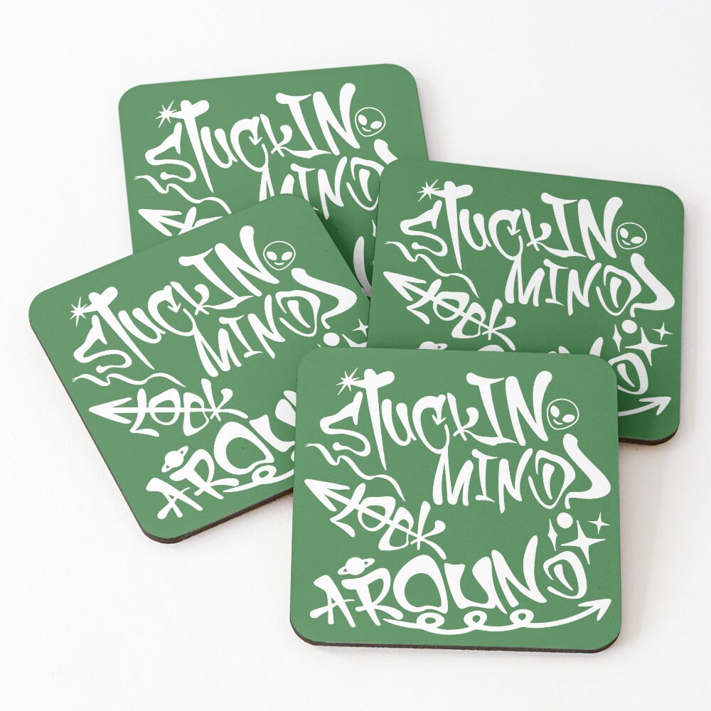 Item preview, Coasters (Set of 4) designed and sold by CyberSticker4U.