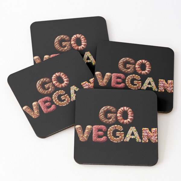 Item preview, Go Vegan  designed and sold by AImaginerART.