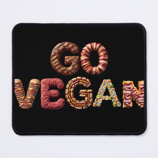 Item preview, Go Vegan  designed and sold by AImaginerART.