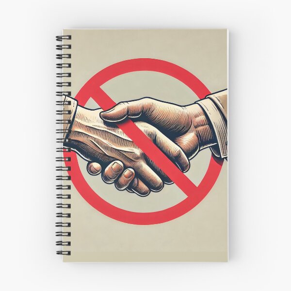 Item preview, No Shaking Hands designed and sold by Yossi Aharon.