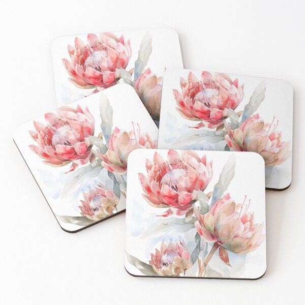 Item preview, Australian Waratah on stems designed and sold by DariyaDell.