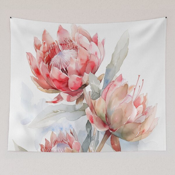 Item preview, Australian Waratah on stems designed and sold by DariyaDell.