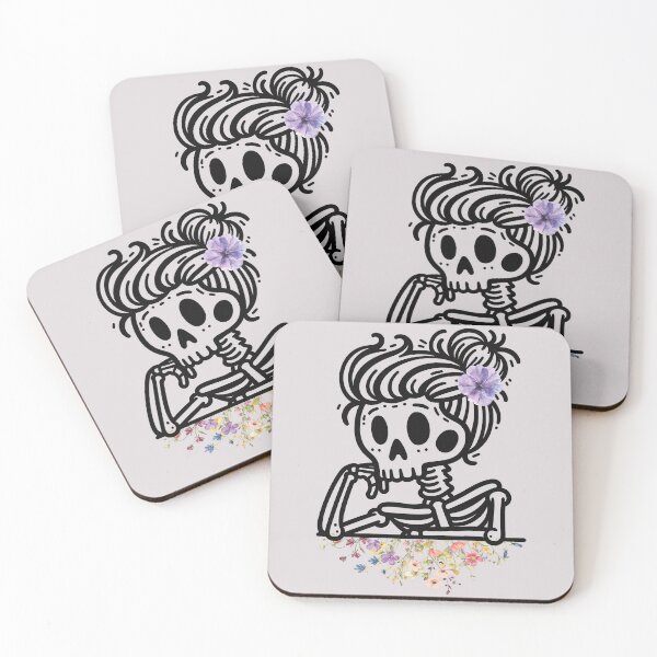 Item preview, Skeleton among flowers. designed and sold by MagelliShop.