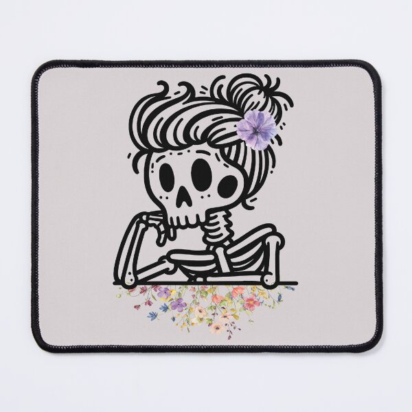 Item preview, Skeleton among flowers. designed and sold by MagelliShop.