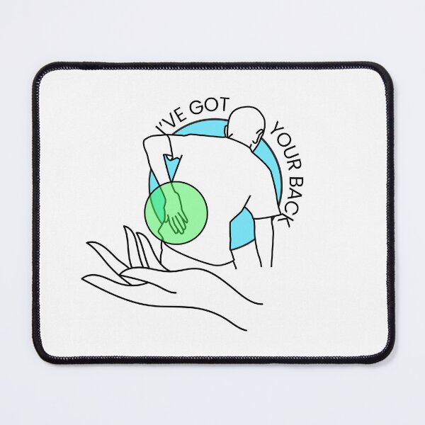 Item preview, I've Got Your Back - Back Pain (Backache) Funny Gifts For Physiotherapist And Chiropractors designed and sold by iX-Physio.