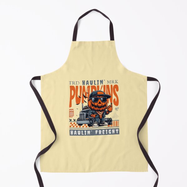 Item preview, Haunlin' pumpkins haulin' freight designed and sold by Peerless-Prime.