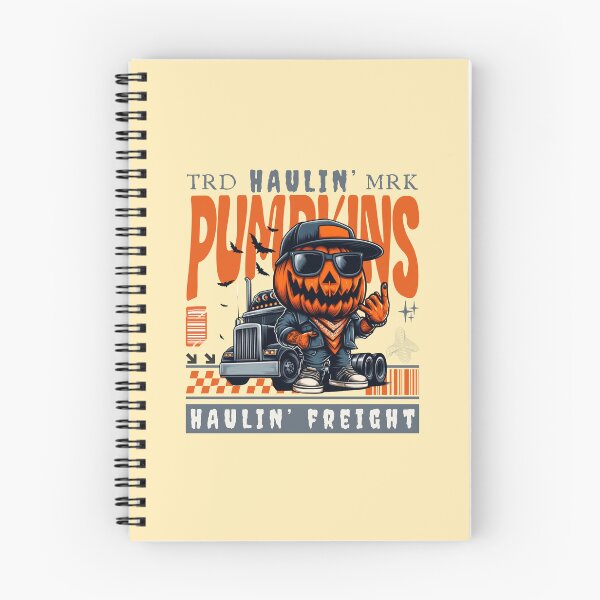 Item preview, Haunlin' pumpkins haulin' freight designed and sold by Peerless-Prime.
