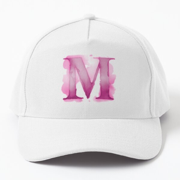 WATERCOLOR LETTERS M Baseball Cap