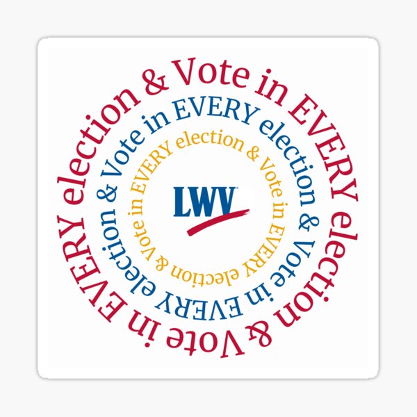Item preview, Get out and VOTE designed and sold by LWVKC.