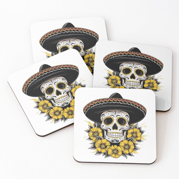 Item preview,  A skull in flowers designed and sold by Designfs.