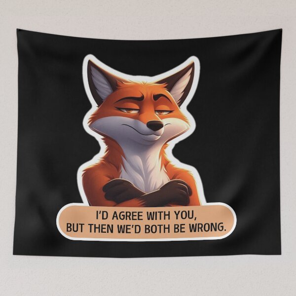 Item preview, I'D AGREE WITH YOU, BUT THEN WE'D BOTH BE WRONG. designed and sold by Inspiretouplift.