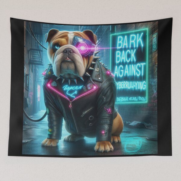 Item preview, Bark Back Bull Dog Design Silence the Bullies! designed and sold by Uniquestuff247.