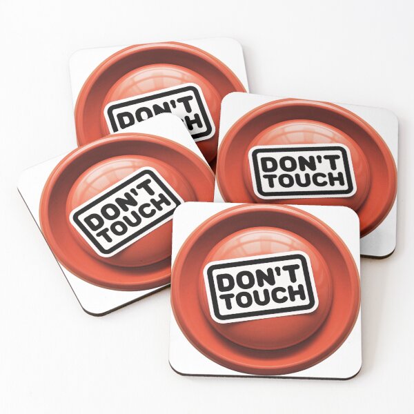 Item preview, Don't Touch Sticker - 3 designed and sold by SN-Creations.