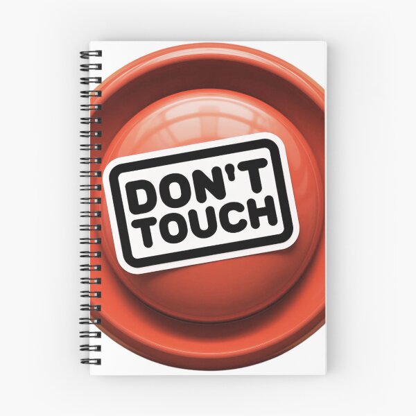 Item preview, Don't Touch Sticker - 3 designed and sold by SN-Creations.