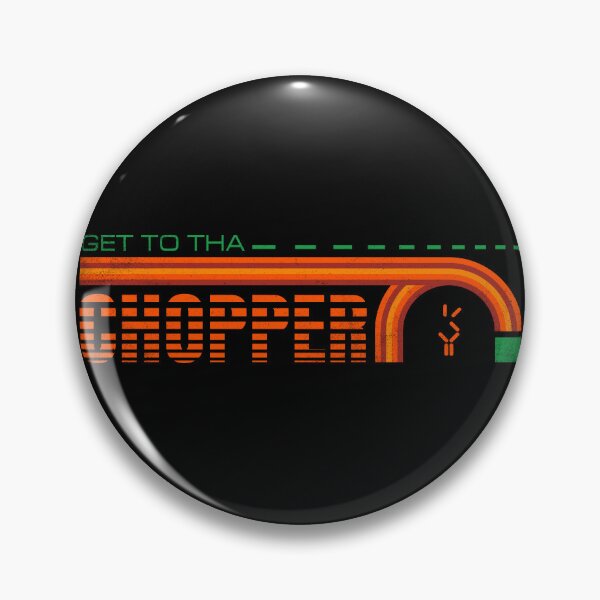 Item preview, Get to tha chopper Retro Vintage Predator designed and sold by therocketman.