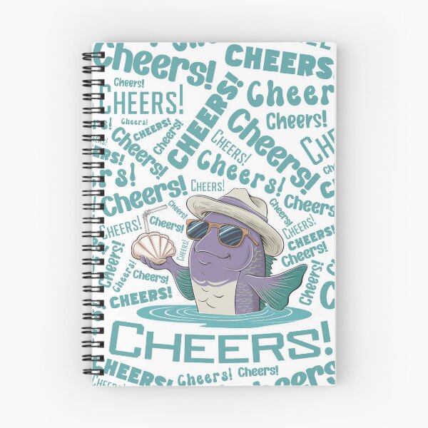 Item preview, Cheers Fish in Summer Vibe designed and sold by Promoc.