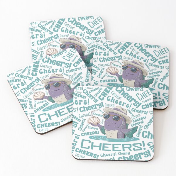 Item preview, ¡Saludos, peces en Summer Vibe! designed and sold by Promoc.