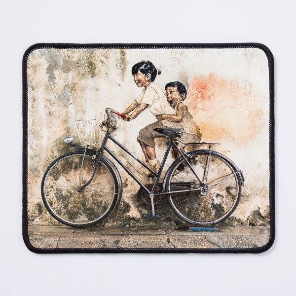 Item preview, Reflections of Penang : Kids on a Bike designed and sold by TRVLR Designs.
