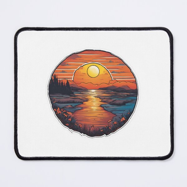 Item preview, Sunset on the River designed and sold by Jinx Store.