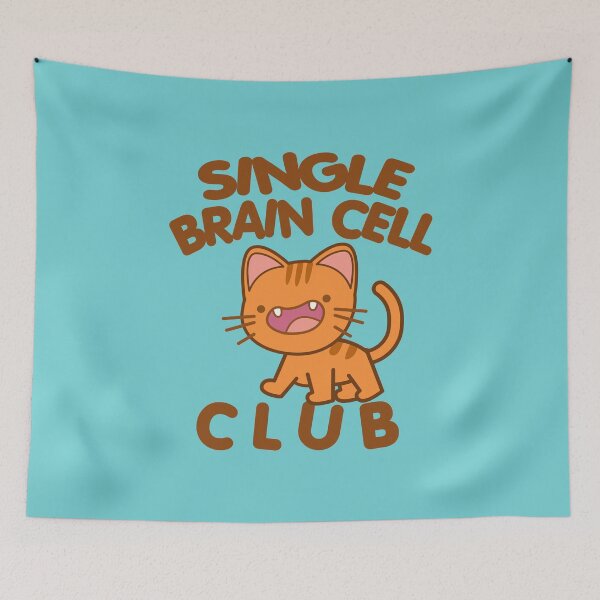 Item preview, Single brain cell club designed and sold by remerasnerdas.