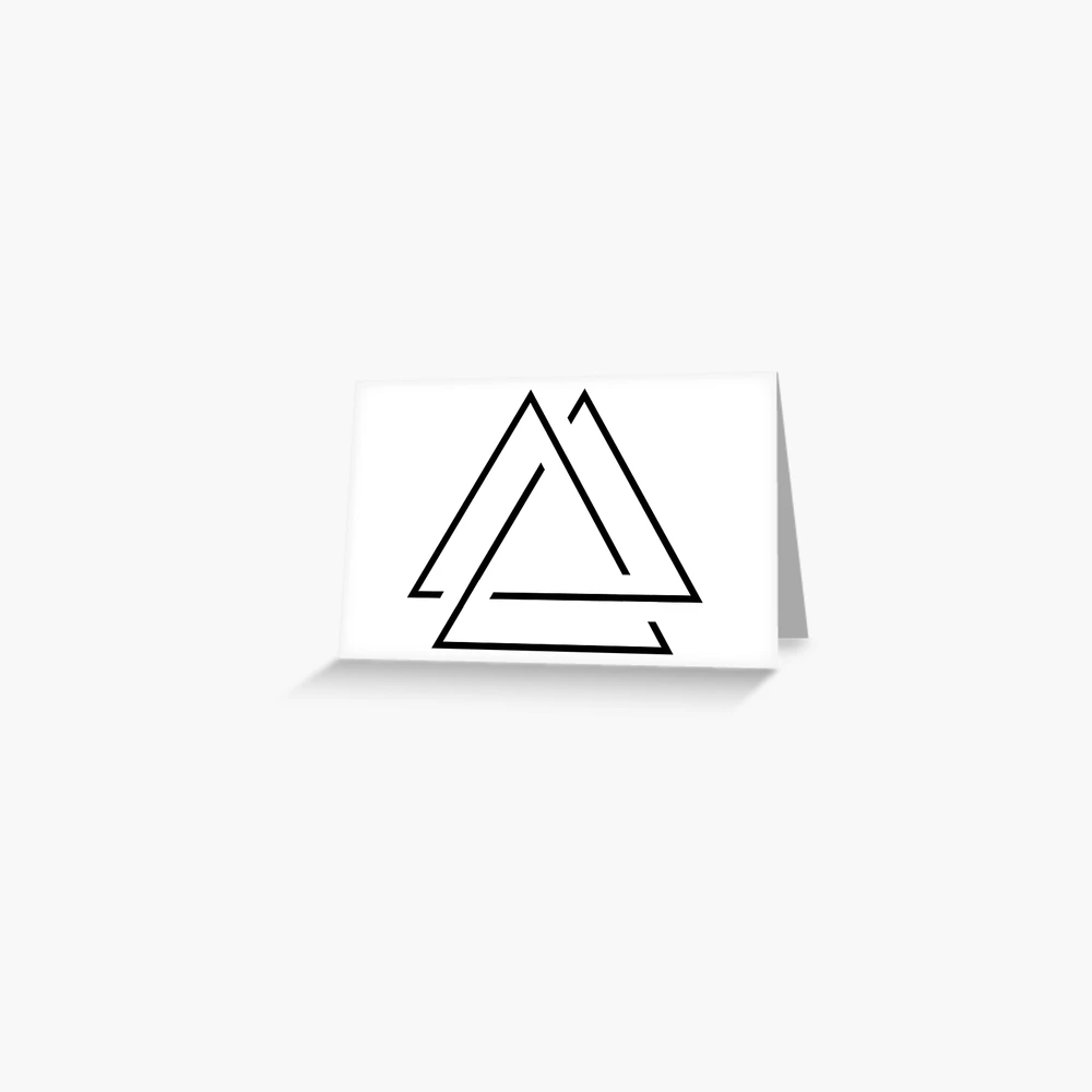 Triple Triangle - Triple Triangle Temporary Tattoos | Momentary Ink