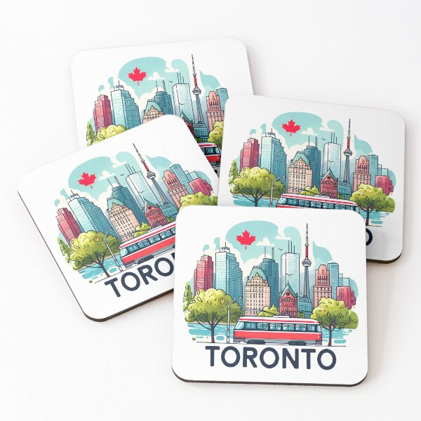 Aperçu de l'œuvre Toronto Ontario Canada  créée et vendue par HowToCanadian.