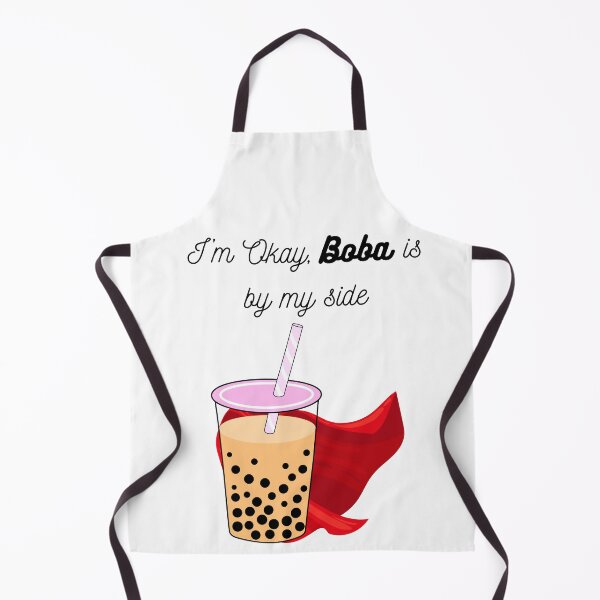 Item preview, 'I'm Okay, Boba is by my side' designed and sold by Acorn-Studio.