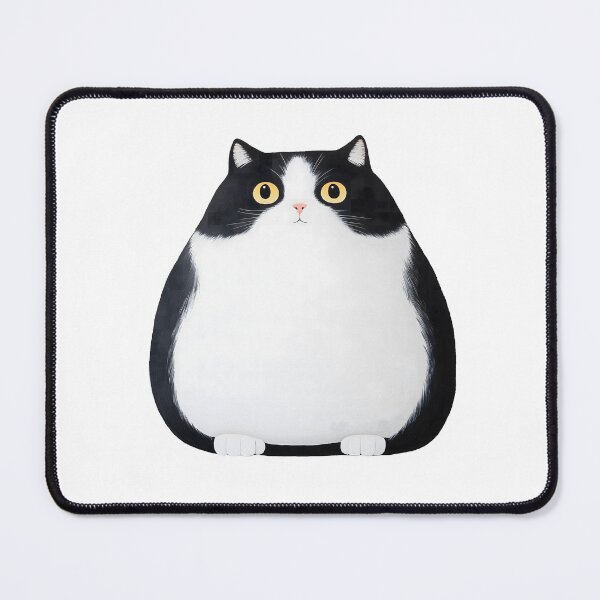 Item preview, Fat Tuxedo Cat designed and sold by xiao xuans.