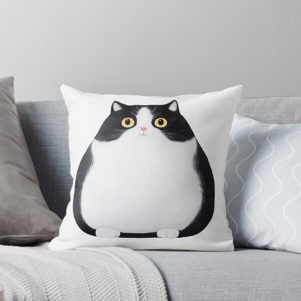 Item preview, Fat Tuxedo Cat designed and sold by xiao xuans.