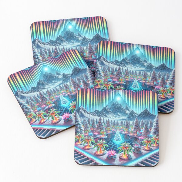 Item preview, "Frozen Mirage: The North Pole Oasis of Dreams" designed and sold by Meta2Physical.