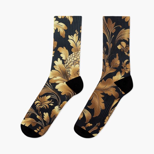 Item preview, Art Nouveau Jugendstil Gold Floral Nature Plant designed and sold by ArtHouseNiklas.