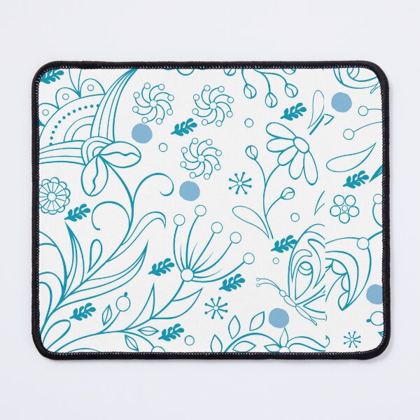 Item preview, Blue Desi Floral Theme designed and sold by Digiartzone.