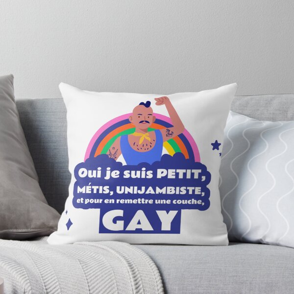 Item preview, Oui je suis PETIT, MÉTIS, UNIJAMBISTE, et pour en remettre une couche, GAY designed and sold by Soy-el-Soil.