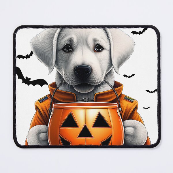 Item preview, Cute Hallowoeen Trick or Treat Puppy designed and sold by tramstraffic.
