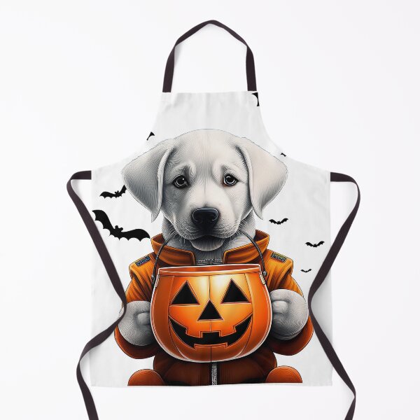Item preview, Cute Hallowoeen Trick or Treat Puppy designed and sold by tramstraffic.