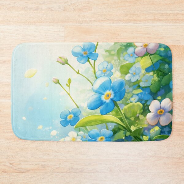 Item preview, Forget-Me-Nots Garden of Memories designed and sold by AshiraCreations.