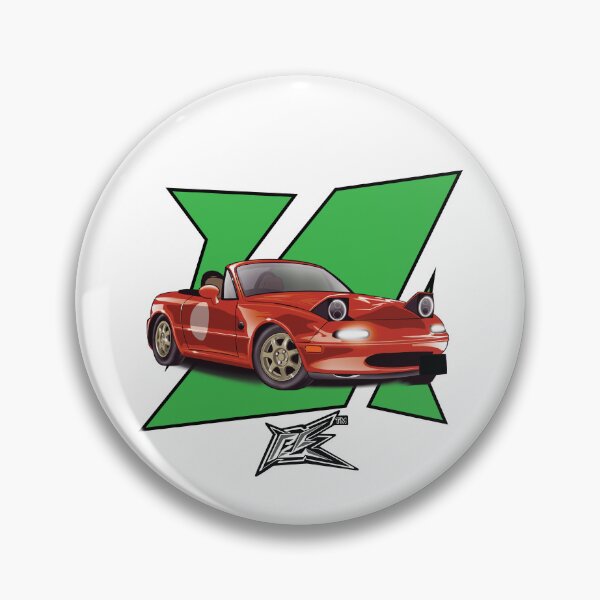 Item preview, mazda miata mx5 orange  designed and sold by NaquashM.