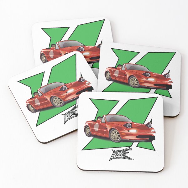 Item preview, mazda miata mx5 orange  designed and sold by NaquashM.
