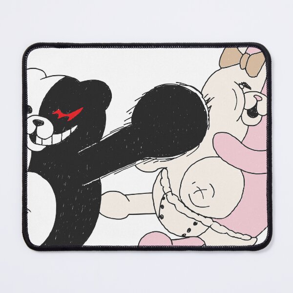 Item preview, Monokuma Punching Monomi Custom Illustration Design designed and sold by cemetry-gates.