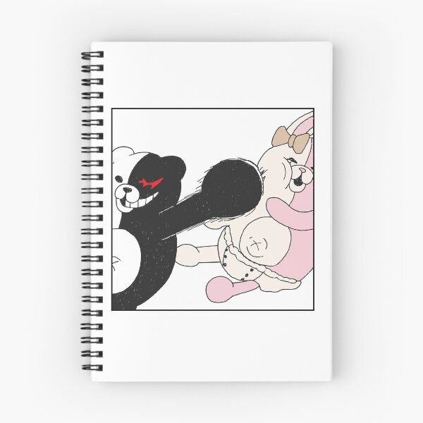 Item preview, Monokuma Punching Monomi Custom Illustration Design designed and sold by cemetry-gates.