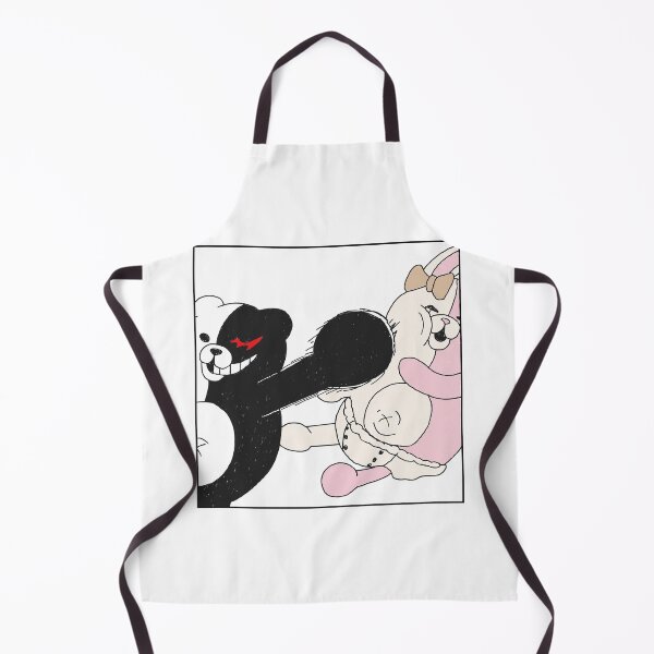 Item preview, Monokuma Punching Monomi Custom Illustration Design designed and sold by cemetry-gates.