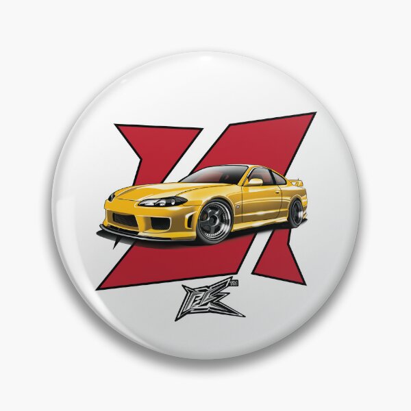 Item preview, nissan s15 silvia yellow  designed and sold by NaquashM.