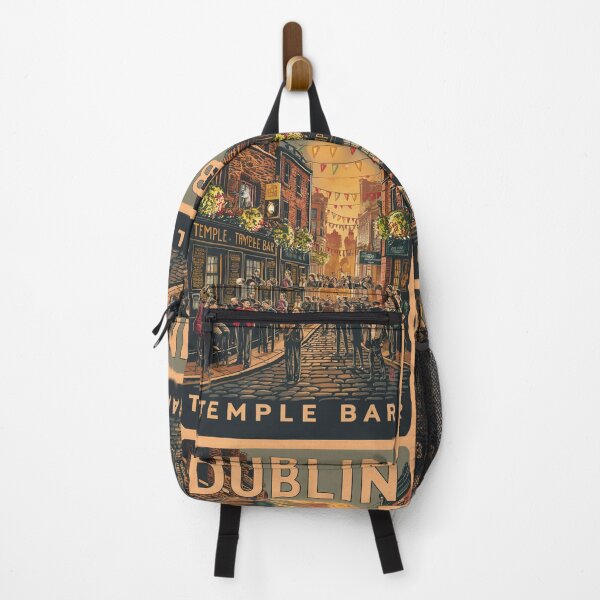 Item preview, Dublin Vintage Travel Poster designed and sold by TravelerRat.
