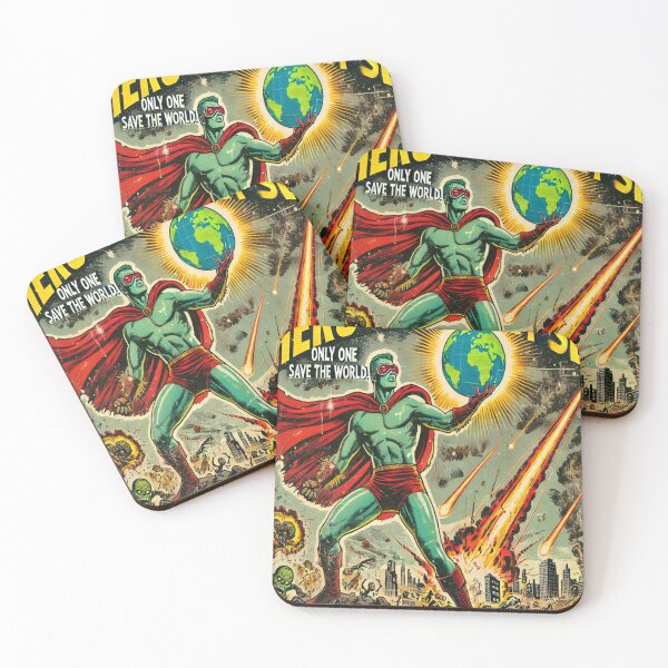 Item preview, Retro hero of the apocalypse designed and sold by retro dsign_.