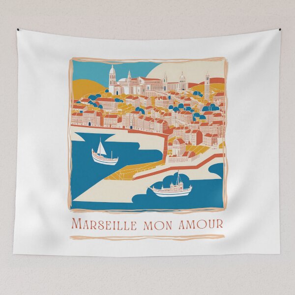 Item preview, Marseille - Art of the city designed and sold by vitrar.