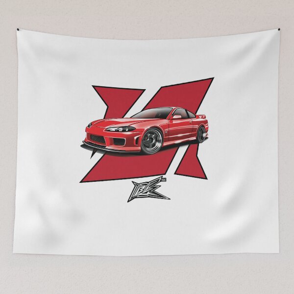 Item preview, nissan s15 silvia red designed and sold by NaquashM.