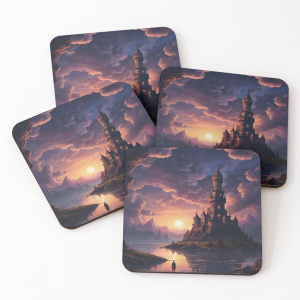 Item preview, Castle of the Setting Sun designed and sold by Help De Helpers.