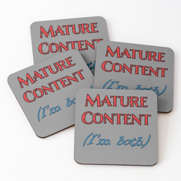 Item preview, Copy of Mature Content - I'm both 2 designed and sold by Matthew Kinnersly.